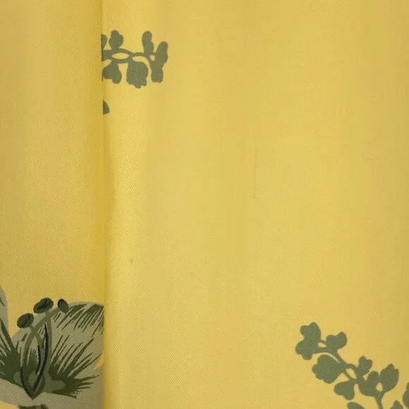 Vintage Silk Tropical Pattern Maxi Dress - Picture 6 of 8